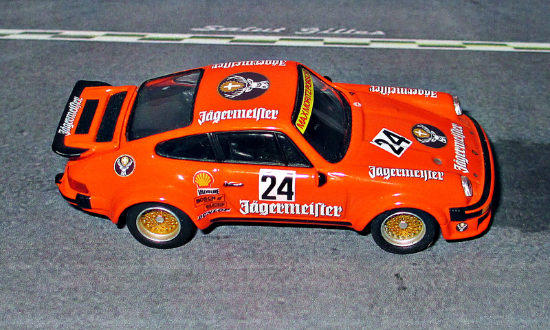 Illustration for article titled Teutonic Tuesday: Kyosho Porsche Turbo RSR Jägermeister